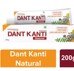 Patanjali Dant Kanti Natural Toothpaste, 200 gm